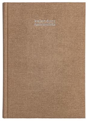 Opakowanie Kalendarz naucz. 2023/24 A5 tyg. Len beżowy