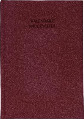 Opakowanie Kalendarz naucz. 2023/24 A5 tyg. natura bordowy