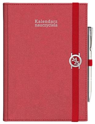 Opakowanie Kalendarz naucz. 2024/2025 B5 tyg Kraft czerwony