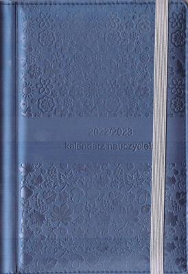 Opakowanie Kalendarz nauczyciela 2022/2023 niebieski metal.