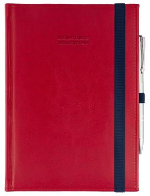 Opakowanie Kalendarz nauczyciela 2023/24 A5 dzienny czerwony