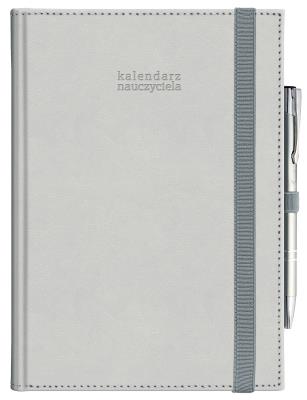 Opakowanie Kalendarz nauczyciela 2023/24 A5 dzienny srebro