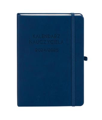 Okładka książki Kalendarz Nauczyciela 2024/2025 A5 TDW  granatowy
