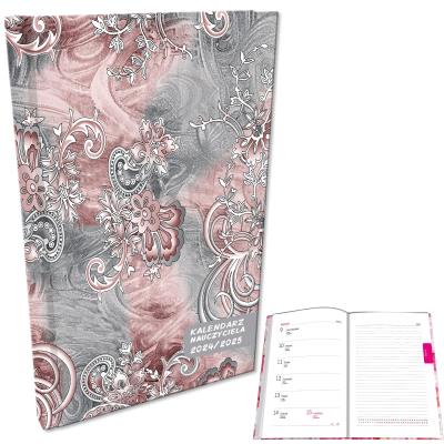 Opakowanie Kalendarz nauczyciela 2024/2025 A5 tygodniowy Paisley szare