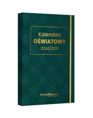 Kalendarz Oświatowy 2024/2025. Autor: Celuch Małgorzata. SmakLiter.pl Okładka książki Kalendarz Oświatowy 2024/2025