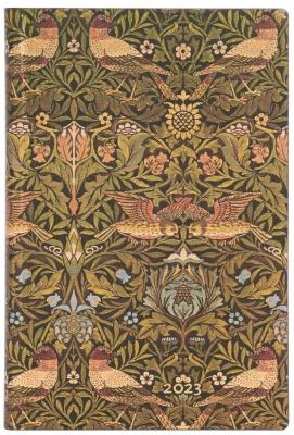 Opakowanie Kalendarz Paperblanks 2023 Morris Birds Flexi Mini Tygodniowy