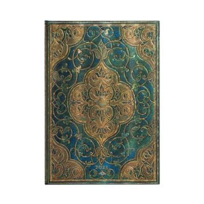 Opakowanie Kalendarz Paperblanks 2023 Turquoise Chronicles Grande Tygodniowy VER