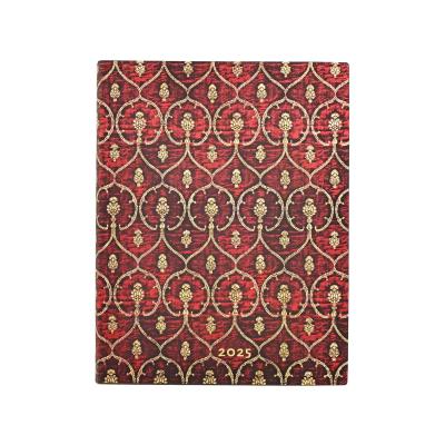 Opakowanie Kalendarz Paperblanks 2025 Red Velvet Ultra tygodniowy VER Flexi
