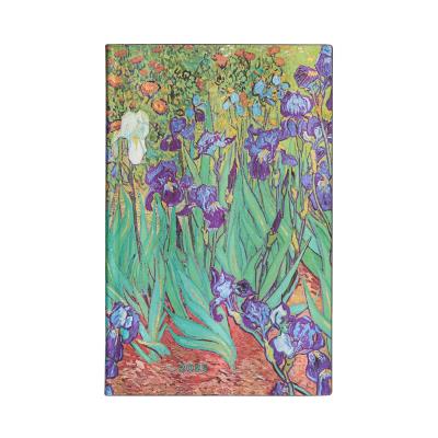 Opakowanie Kalendarz Paperblanks 2025 Van Gogh’s Irises Maxi tygodniowy HOR Flexi