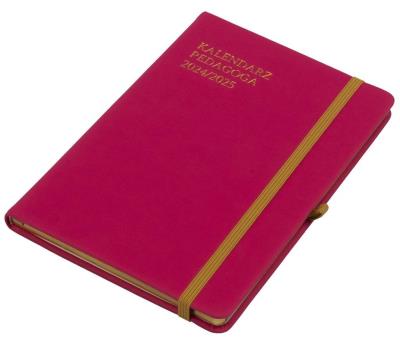 Opakowanie Kalendarz pedagoga 2024/25 A5 tyg Salsa różowy