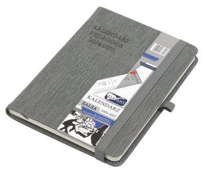Opakowanie Kalendarz pedagoga 2024/25 B6 tyg Salsa szary