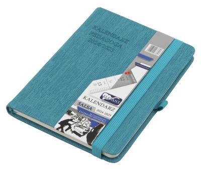 Opakowanie Kalendarz pedagoga 2024/25 B6 tyg Salsa turkusowy