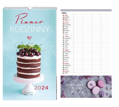 Opakowanie Kalendarz plan. rodzinny 25x43cm Smacznego