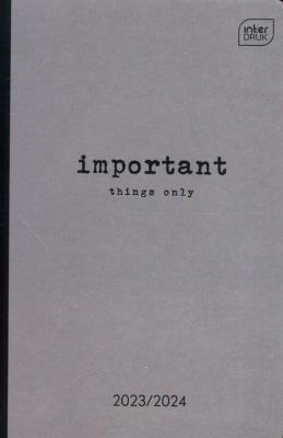 Opakowanie Kalendarz szkolny B6 Gray 3 sztuki