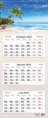 Opakowanie Kalendarz trójdzielny 82,5X34cm Widok