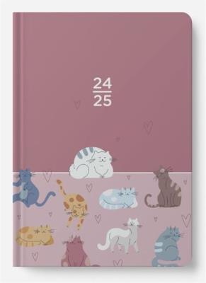 Opakowanie Kalendarz tygodniowy 18MC 2024/2025 Koty ALBI