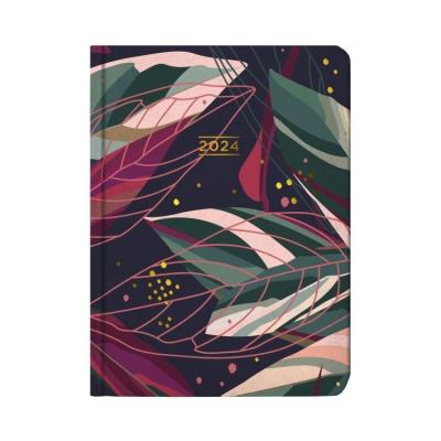 Opakowanie Kalendarz tygodniowy 2024 B6 Kolorowe liście ALBI