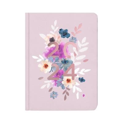 Opakowanie Kalendarz tygodniowy 2024 B6 Pastelowe kwiaty ALBI