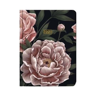 Opakowanie Kalendarz tygodniowy 2024 B6 Piwonie ALBI