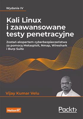 Okładka książki Kali Linux i zaawansowane testy penetracyjne