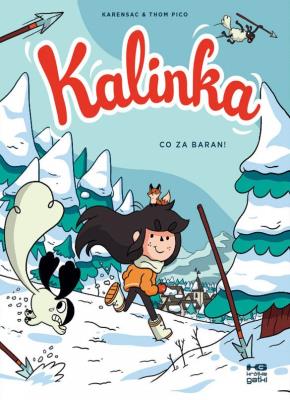 Kalinka T.3. Co za baran!. Autor: Thom Pico, Karensac. SmakLiter.pl Okładka książki Kalinka T.3. Co za baran!