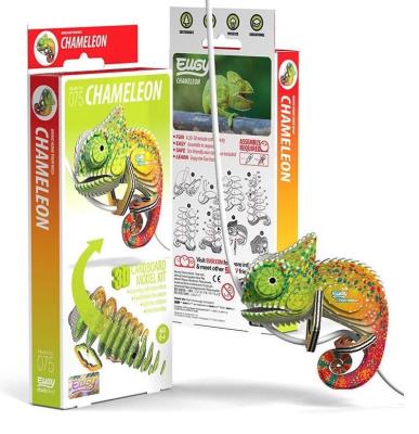 Opakowanie Kameleon Eugy. Eko Układanka 3D