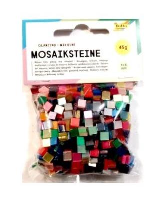 Kamyczki błyszczące 5x5mm 700szt. Wydawca: Galeria Hobby. SmakLiter.pl Opakowanie Kamyczki błyszczące 5x5mm 700szt