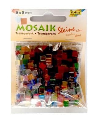 Opakowanie Kamyczki transparentne 5x5mm 700szt