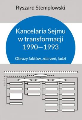 Okładka książki Kancelaria Sejmu w transformacji 1990-1993