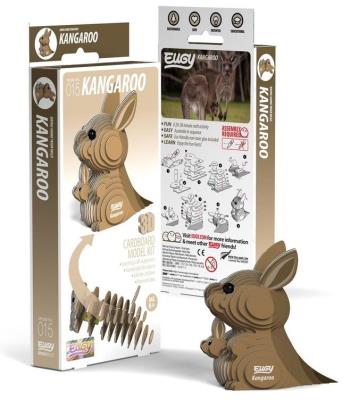 Opakowanie Kangur Eugy. Eko Układanka 3D