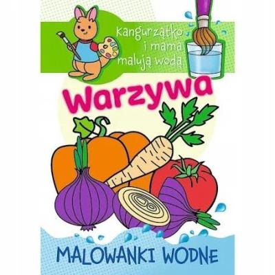Opakowanie Kangurzątko i mama malują wodą, Warzywa