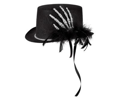 Opakowanie Kapelusz brokatowa dłoń kościotrupa