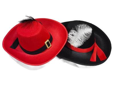 Opakowanie Kapelusz muszkietera 35cm MIX