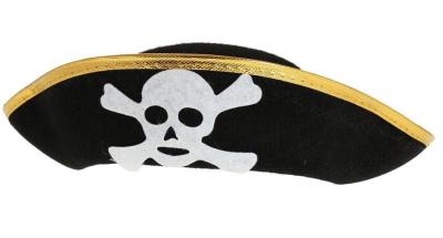 Opakowanie Kapelusz Pirata złote obszycia rozm.S