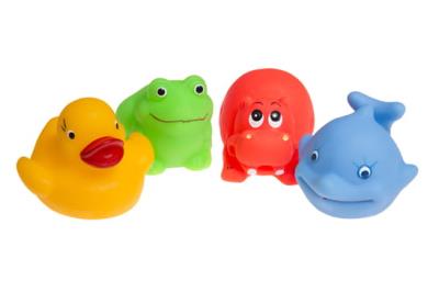 Opakowanie Kąpielowe zwierzątka 4szt