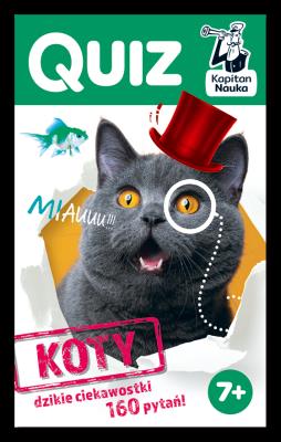 Okładka książki Kapitan nauka. Quiz Koty