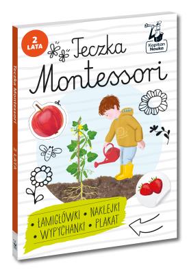 Okładka książki Kapitan Nauka Teczka Montessori 2 lata