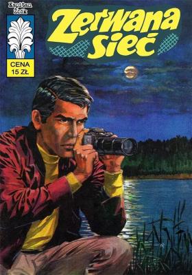 Kapitan Żbik T.46 Zerwana sieć. Autor: Milc Stanisław, Wróblewski Jerzy. SmakLiter.pl Okładka książki Kapitan Żbik T.46 Zerwana sieć