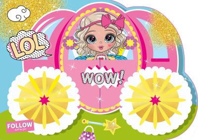 Okładka książki Kareta. Kolorowanka z wykrojnika