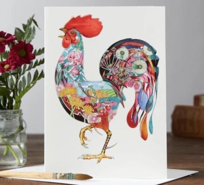 Karnet A011 B6 + koperta Kogut. Wydawca: DM Collection. SmakLiter.pl Opakowanie Karnet A011 B6 + koperta Kogut