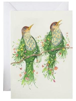 Opakowanie Karnet A156 B6 + koperta Drozdy