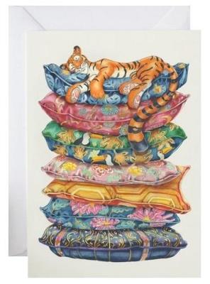 Karnet A160 B6 + koperta Śpiący tygrys na.... Wydawca: DM Collection. SmakLiter.pl Opakowanie Karnet A160 B6 + koperta Śpiący tygrys na...