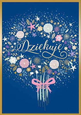 Opakowanie Karnet A5 Dziękuje