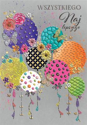 Opakowanie Karnet A5 Jaskrawe Balony