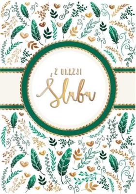 Opakowanie Karnet A5 Ślub butelkowy