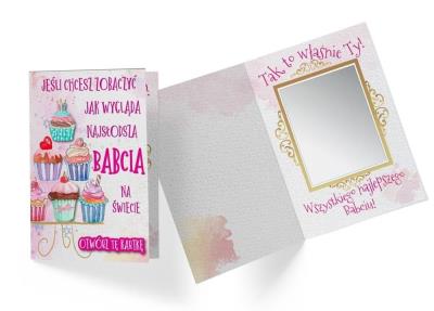 Opakowanie Karnet B6 Babcia