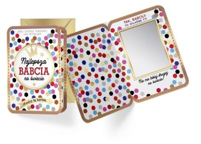 Opakowanie Karnet B6 Babcia