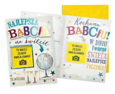 Opakowanie Karnet B6 Babcia