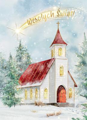 Opakowanie Karnet B6 BN Kościół z gwiazdą