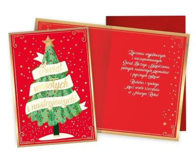 Opakowanie Karnet B6 Boże Narodzenie
